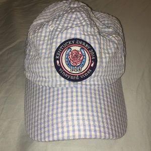 Vineyard vines seersucker hat